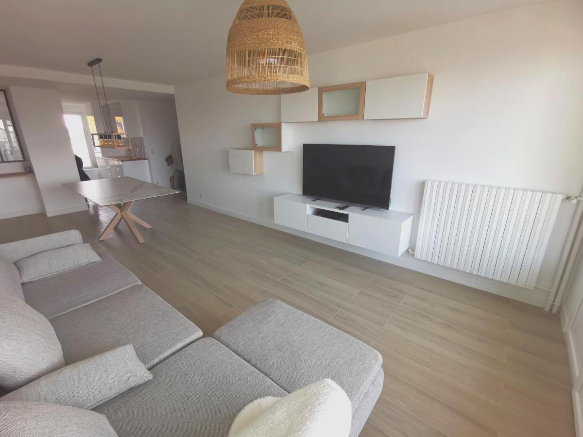 Ker Romain - Sea View - 3 Bedrooms Appt Saint-Malo Bagian luar foto